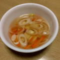 take♪aki♪'s cooksnap of when they made 簡単 かにかまスープ♡.
