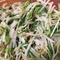 ☆みゆきん☆'s cooksnap of when they made 【簡単おつまみ】もやしと水菜の中華ナムル.