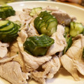 北海道伯爵's cooksnap of when they made きゅうりとゆで豚の甘酢マリネ.