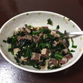 Mi03saf's cooksnap of when they made 生姜風味♪鮪とワカメと韮の和え物.