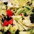mai1103's cooksnap of when they made キャベツとひじきとトマトのサラダ。.