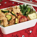 カルチョーフィ's cooksnap of when they made ズッキーニと豚バラの生姜焼き風.