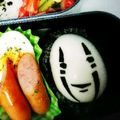 かおかなゆみ's cooksnap of when they made キャラ弁☆カオナシ ジブリ.
