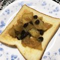 クックYJY4DZ☆'s cooksnap of when they made 簡単♡アップルパイ風りんごのトースト♡.