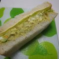 saべりーべりー's cooksnap of when they made アボカド卵とチーズのサンドイッチ♪.