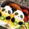 テレタビラーラ's cooksnap of when they made 簡単キャラ弁☆俵パンダおにぎり♪.
