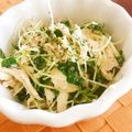 ☆糖質減らしてます☆'s cooksnap of when they made 簡単！お腹も満足のカイワレたらマヨサラダ.