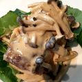 waikoable's cooksnap of when they made サーモンとしめじのマヨチリ和え.