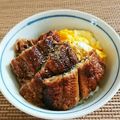 食いしん坊あー's cooksnap of when they made ボリュームUP！うなぎのふわ玉丼！.