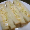 ジョングレ's cooksnap of when they made 春キャベツのたまごサンド.