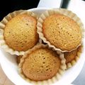 J_son's cooksnap of when they made 和スイーツ♪ほうじ茶香るマドレーヌ.