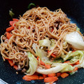 睦月貓's cooksnap of when they made 本格中華焼きそば（沙茶醤炒面）.