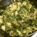 卵せんべい's cooksnap of when they made ヘルシー☆青菜ときのこ、豆腐の玉子とじ☆.