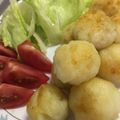 ★1happy2★'s cooksnap of when they made もちもちポテトのコロコロ揚げ.