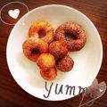 ♡みこクッキング♡'s cooksnap of when they made ふわもち簡単♡ジャガイモドーナッツ.
