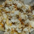 クックB1PU5S☆'s cooksnap of when they made ❝たけのこと鶏もも❞で春だね♪混ぜご飯❤.