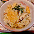 pocoちゃ's cooksnap of when they made 白だしで簡単！しいたけの炊き込みご飯.