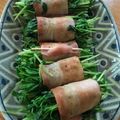 むぉいぴー's cooksnap of when they made お弁当に⑦豆苗のベーコン巻き.
