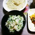 hotmailer's cooksnap of when they made せりご飯超簡単レンジで完成.