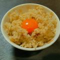 クック3YN6B1☆'s cooksnap of when they made ☆簡単朝食☆焼き卵かけ御飯.