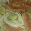 ごんべい君's cooksnap of when they made 作り置き♪新玉ねぎとそら豆、生ハムマリネ.