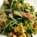 ちづりんも's cooksnap of when they made 簡単！豆苗の中華炒め.