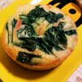 ゆこPIN's cooksnap of when they made 小さな前菜☆チーズとハムのケークサレ風.