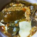 みどりなみかん's cooksnap of when they made 絹さやの卵とじ.