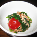 KAKAAKO's cooksnap of when they made ほうれん草とトマトのツナ和え★中華風★.