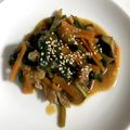 けちゃっぷらんど's cooksnap of when they made ご飯にかけたい！茄子と豚こま煮.