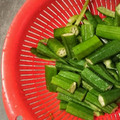 ザザッと's cooksnap of when they made 簡単手軽で時短＊30秒でおくらの下拵え.