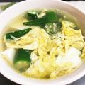 しま呼's cooksnap of when they made オクラのふんわり豆腐スープ.