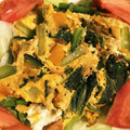 まきりん07's cooksnap of when they made 簡単♫かぼちゃと小松菜のオムレツ♫.