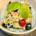 hiroscar's cooksnap of when they made アボカドとトマトのカフェ丼.