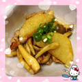 もぐもぐ人's cooksnap of when they made 豚肉と長いもの照り照り♡甘辛炒め.