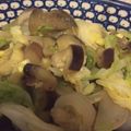 aietaco's cooksnap of when they made めんつゆでキャベツとなすの煮浸し.