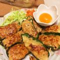 クックBEPB4N☆'s cooksnap of when they made 絶品！ピーマンの肉詰め風つくね焼き鳥.