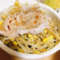 hana_p84's cooksnap of when they made 豚肉ともやしのレンジ蒸し.