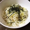 クリちゃん0309's cooksnap of when they made 酢醤油で冷やしうどん.