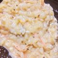 ☆はあ☆'s cooksnap of when they made イカの塩辛でキレイ色リゾット.