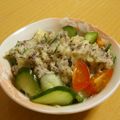 もんしゅしゅ's cooksnap of when they made 簡単☆お弁当にも♪油揚げのゆかりポテサラ.