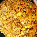 カメリア22's cooksnap of when they made 簡単常備菜コーンと春雨で挽き肉のそぼろ煮.