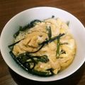 麻's cooksnap of when they made わらびの卵とじ.