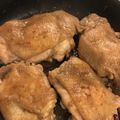 yuzriha's cooksnap of when they made チキンガーリックソテー！.