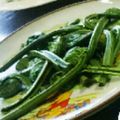 たんたん　's cooksnap of when they made 「こごみのおひたし」.