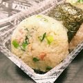 akiあき's cooksnap of when they made 鉄分摂ってね☆小松菜おにぎり.
