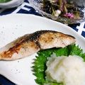 ＴＯＭＯＷＡＴ's cooksnap of when they made 鰤の塩焼き☆山葵おろしで.