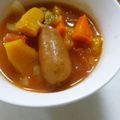 そらてんママ's cooksnap of when they made ＊かぼちゃとお豆のミネストローネ＊.
