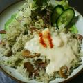 たんたん　's cooksnap of when they made カレーチーズピラフ★残りチーズで.