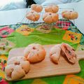 mebunya's cooksnap of when they made 春よ恋♪お花見に♪桜あんぱん.